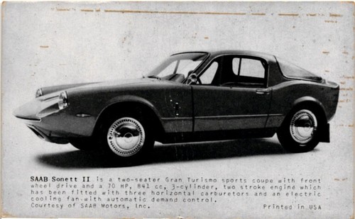 1960s saab sonett - 1960s, promo