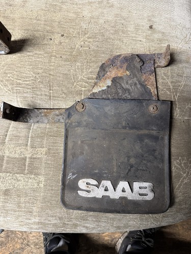 Saab rear mudflap two - 96, 95