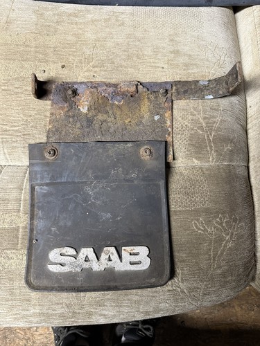 Saab rear mudflap two - saab,